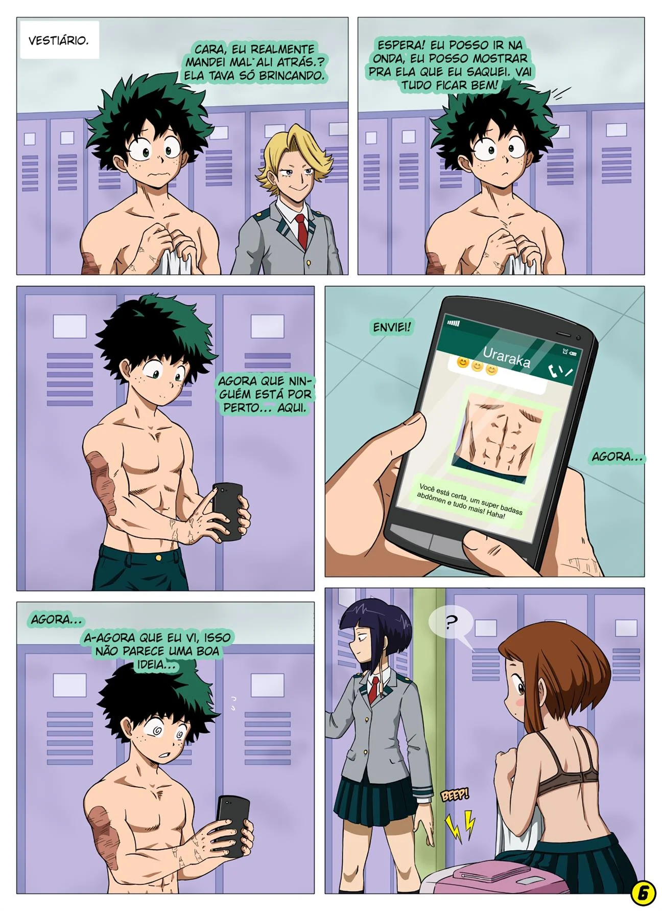 Websexo com Uraraka – Bombado – Versão Nacional