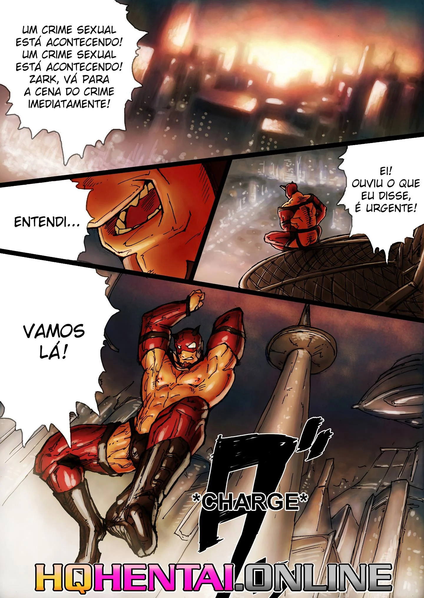 Zark o herói pervertido – Bombado – Completo