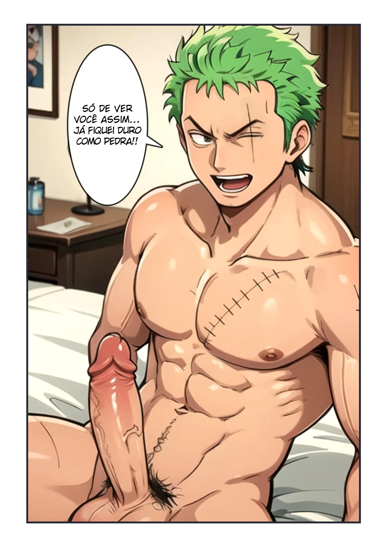 Zoro x Robin – One piece Hentai – Desenho de Sexo
